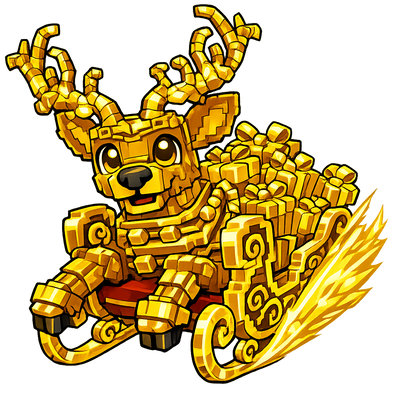Gold Reinito Sleighito