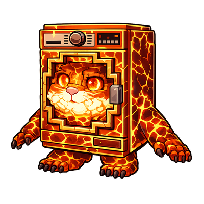 Lava Spinny Hammy