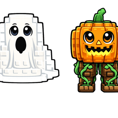 Spooky and Pumpky