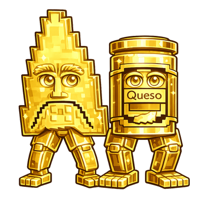 Gold Chipso and Queso