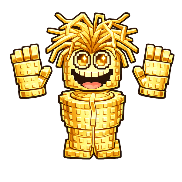 Gold Spaghetti Tualetti